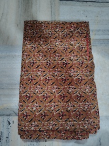 Couverture Kantha réversible rouge-brun à motif floral, en tissu imprimé, en coton, pour femme adulte, décoration intérieure, cadeau pour elle - Product Image 2