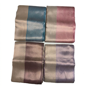 Sari en soie brodée Banarasi de luxe, tenue traditionnelle indienne pour mariage, sari tissé à la main avec broderie Zari et chemisier brodé par des designers. - Product Image 1