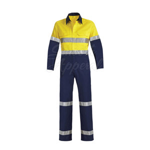 Durable <b>Waterproof</b> Lightweight Safety Coverall Built for Long <b>Working</b> Hours Workshops Factories Warehouses Professional Settings - Product Image 2