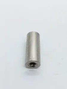 Composant de barre ronde en acier inoxydable 304 micro-usiné CNC, poli argenté, diamètre 6 mm, service de tournage, perçage et fraisage de 2 pouces - Product Image 2