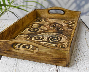 ถาดไม้ที่มีความต้องการสูงสำหรับการโฮสต์และความบันเทิงต้องมีสำหรับโฮสต์ในราคาที่สมเหตุสมผล - Product Image 3