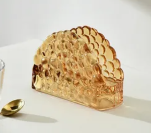 Porte-serviettes en résine époxy colorée, utilisation à domicile ou au restaurant, support de table élégant, résine de qualité supérieure, décoration de table, style méditerranéen - Product Image 2