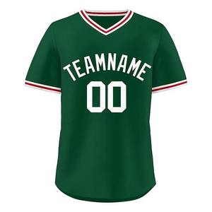 Ropa Deportiva al por Mayor, Camiseta de Manga Corta Personalizada con Nombre y Número del Club para Hombre, Estilo Jersey de Béisbol Americano con Logotipo del Equipo - Product Image 6