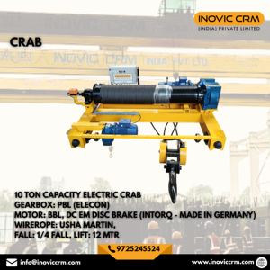 Unidad Eléctrica Industrial INOVIC CRM para Cavar con Cuerda de Acero |   Grúa Metálica de Alta Resistencia para Materiales Pesados - Product Image 2