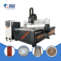 Máquina Router CNC 1325 de 4x8 pies para corte de madera y MDF, producción de muebles y carpintería