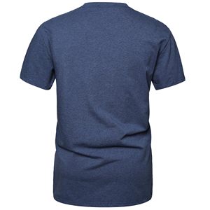 เสื้อยืดผู้ชายผ้าฝ้ายผสม ระบายอากาศดี คอกลม ใส่สบาย ทรงสปอร์ต แขนสั้น สีพื้น เหมาะสำหรับฤดูร้อน - Product Image 3