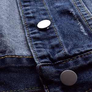 Veste en jean pour femme sur mesure, OEM ODM, qualité supérieure, confortable, prix d'usine, fournisseur de vêtements décontractés en gros - Product Image 2