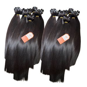 มัดผมดิบจากเวียดนามผมแท้ติดหนังแท้สีดำธรรมชาติ - Product Image 4