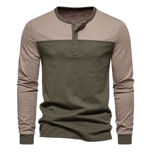 Custom <b>Men's</b> <b>Long</b> <b>Sleeve</b> T-shirts Cotton/Polyester Material Heavyweight Autumn <b>Top</b> Trendy Product <b>Long</b> <b>Sleeve</b> t Shirts For <b>Men</b> - Product Image 4