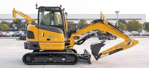 Excavatrice sur chenilles professionnelle d'occasion de 3 tonnes avec manettes de commande de précision et flèche à oscillation latérale pour travaux sur sites complexes - Product Image 4