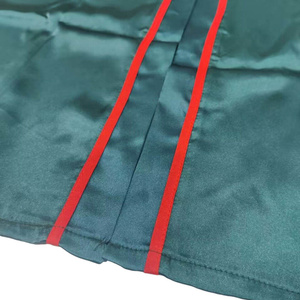 Top Quality Custom Design Comfortable Breathable Satin Silk Robe Wholesale Boxing Hood Robe Customized Martial Art Wear AI-BR-01 - Product Image 2
