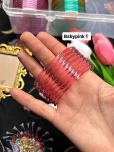 กำไลข้อมือเรซิ่นแบบหนา แข็งแรง ทนทาน ราคาถูก สไตล์วินเทจ รูปทรงแฟชั่น งานฝีมือแก้ว รุ่นสั่งทำสีได้ MN EXPORTResin Crafts - Product Image 5