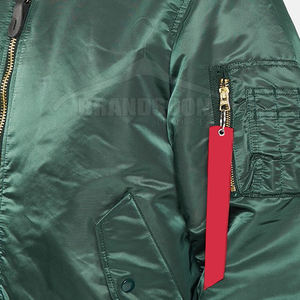 2025 nouveauté hommes Bomber veste meilleur prix hommes Bomber veste Nylon / Polyester hommes Bomber veste tendance - Product Image 4