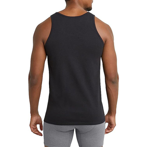 Camiseta sin Mangas Estilo Hip Hop para Hombre, Diseño Personalizado con Estampado Gráfico, 100% Algodón Suave y Poliéster, Informal y Deportiva - Product Image 3