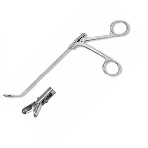 Pinces de girafe pour creux du sinus frontal en acier inoxydable, instrument chirurgical endoscopique ORL réutilisable, fournisseur OEM - Product Image 3