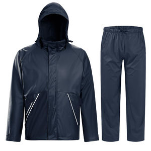 Ensemble de survêtement de sport léger imperméable avec cordon de serrage à la taille, coupe-vent personnalisé pour homme, idéal pour le jogging, OEM - Product Image 1