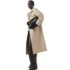 Unisex Long Belted Coat Stylish Warm <b>Winter</b> <b>Overcoat</b> Elegant Fashion Outerwear Wholesale Factory <b>Winter</b> Fashion Coat Wholesale - Product Image 3
