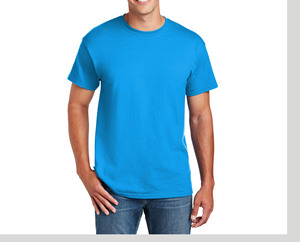 T-shirt unisexe blanc col rond 100% coton manches courtes coupe slim, prix abordable, pour homme, décontracté, uni, teint, à personnaliser - Product Image 4