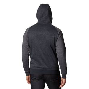 Wholesale Custom Logo Men's Heavyweight Raglan Sleeve Pullover Hoodie Contrast Color Fleece <b>Plain</b> <b>Sweatshirt</b> Streetwear - Product Image 3