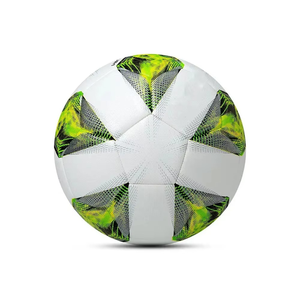 Ballon de football professionnel léger en cuir PU du fabricant, pour adultes et jeunes, entraînement, cousu à la machine, logo personnalisable - Product Image 5