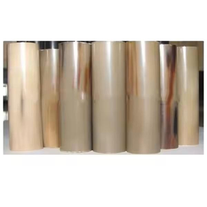 Rollo de cuerno de búfalo auténtico, negro natural, rollo de cuerno blanco para hacer sellos y mangos de cuchillos, en venta. Rollo de cuerno de yak. - Product Image 1