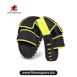 Boxing <b>Focus</b> <b>Pads</b> Leather Lace-Up Punching Mitts for Martial Arts Training Adults - Product Image 5