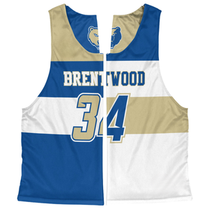Chalecos de Práctica de Lacrosse Reversibles con Costuras Reforzadas y Sublimación Personalizada para Hombre, de Secado Rápido y Absorción de Humedad, Chalecos de Entrenamiento Lisos - Product Image 5