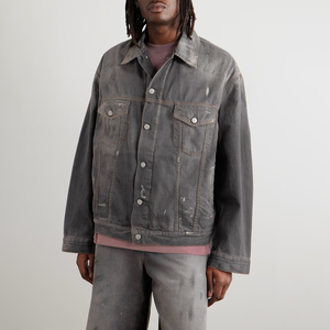 Ensemble short en jean surdimensionné pour homme, dernière collection, respirant, séchage rapide, short à capuche, tenue décontractée d'été, haute qualité, personnalisable - Product Image 4