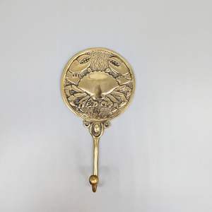 Wholesale Solid Brass Wall Hook Bathroom Bedroom Kitchen Entryway Coat Bag Towel Key Holder Home Decor <b>Hardware</b> Mount Wall OEM - Product Image 3