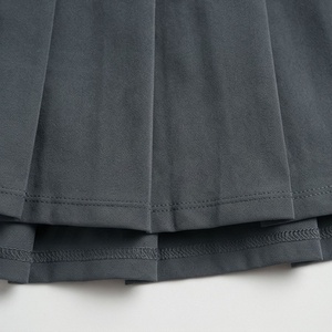 Jupe plissée mini pour femme, couleur unie, taille haute, respirante, en satin, style sportif japonais, pour l'été - Product Image 6