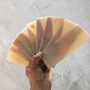 Plato de lujo hecho a mano con cuerno de buey y búfalo, color blanco leche, para servir, a precio de mayorista. - Product Image 5