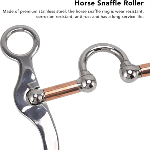 Bocado de Carreras de Acero Inoxidable de Alta Calidad, Bocado Pelham para Caballo con Cadena de Eslabones, Color y Logotipo Personalizados, Gag para Caballo - Product Image 3