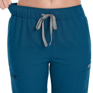 Medical Scrub Suit Uniform Hospital Nursing <b>Set</b> Custom Logo Wholesale <b>Doctor</b> Scrub Shaghaf Sports Wear Impex Sc2 100% Polyester - Product Image 4