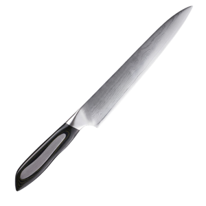 Couteaux à découper en acier inoxydable, lame tranchante, manche ergonomique pour trancher la viande rôtie, la dinde, le bœuf, la volaille et usage professionnel - Product Image 1