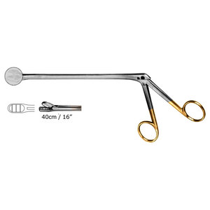 JACKBILLY Forceps manuel chirurgical gynécologique de haute qualité en acier inoxydable de 40 cm (16 pouces) pour le col de l'utérus - Product Image 1