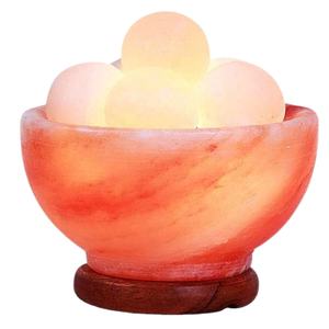 Demaro Salt's Custom Massage Salt <b>Balls</b> with Bowl-Shaped <b>Lamp</b> Best Quality Hot Selling Fairy Theme for Home Decoration - Product Image 4