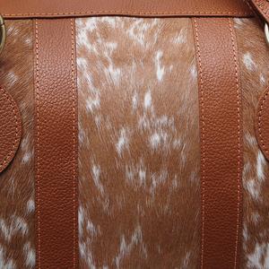 กระเป๋าเดินทางหนังวัวแท้ลายขนสัตว์ ดีไซน์เนอร์ รุ่น LHTB-0050 ทนทาน คุณภาพพรีเมียม - Product Image 4