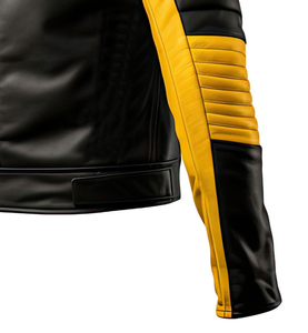 Best Material Reasonable Price <b>Men</b> Motorbike <b>Jacket</b> <b>Leather</b> Motorbike Racing <b>Jacket</b> in Different Design Made in Pakistan - Product Image 6
