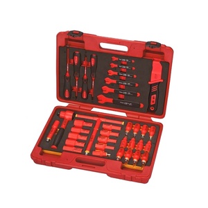 Juego de herramientas de mano con aislamiento, 1000V, VDE, combinación multifuncional, 22 / 36 Uds. - Product Image 1