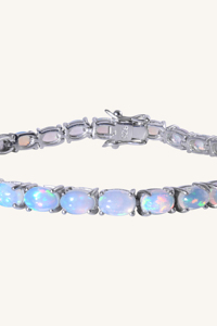 <b>Opal</b> <b>Bracelet</b> in 92.5 Sterling Silver KLSB-20401 - Product Image 3