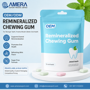 Fabricante de Suplementos para el Cuidado Bucal, Chicle Remineralizado de Marca Privada OEM - Product Image 2