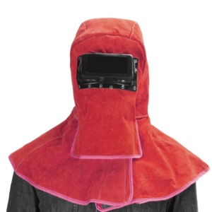 Vêtements de sécurité industriels robustes, résistants au feu, en cuir de vachette, couvre-tête de protection pour la soudure, protection contre les étincelles et la chaleur - Product Image 4