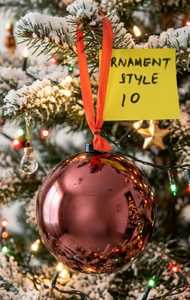 Decorative Christmas Bauble Ornament - Product Image 5