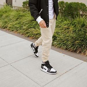 Pantalones Deportivos de Alta Calidad 100% Algodón para Hombre, Venta al Por Mayor, 330GSM, Talla XL, Antiarrugas, con Logotipo Personalizado - Product Image 5