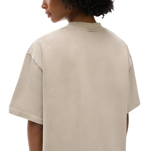 เสื้อยืดโอเวอร์ไซส์ทรงใหญ่ ผ้าคอตตอน 100% ซักกรดพิเศษ พิมพ์ลายสกรีน น้ำหนัก 280 กรัม แห้งเร็ว เป็นมิตรกับสิ่งแวดล้อม สำหรับผู้หญิง - Product Image 4