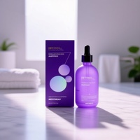 Sérum Ampoule Liquide Anti-Âge et Anti-Rides pour le Visage à l'Acide Hyaluronique et Vitamines C/E, Raffermissant et Éclaircissant, 100ml