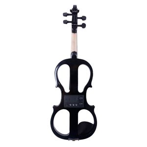 Set Violino Elettrico Silenzioso 4/4 con Arco in Legno, Cordiera, Resina V0 e Cavo per Cuffie - Product Image 6