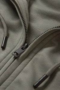 Men Winter Active <b>Hoodies</b> <b>Lined</b> <b>Fleece</b> Sweatshirts Casual Workout Pullover Front Pocket 100% Cotton Embroidered High Quality - Product Image 6