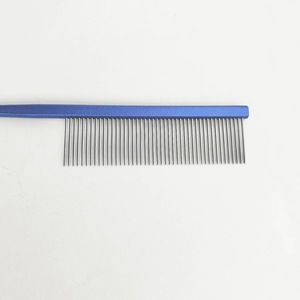 Durable Metal Blue <b>Rat</b> Tail Comb Wholesale Hair Sectioning Comb Fine Tooth Supplier - Product Image 5