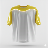 T-shirt imprimé tendance, design minimaliste moderne, décontracté, OEM/ODM disponible, t-shirts pour hommes